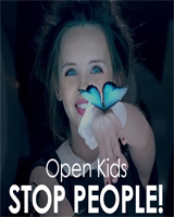 Open kids Stop people танец